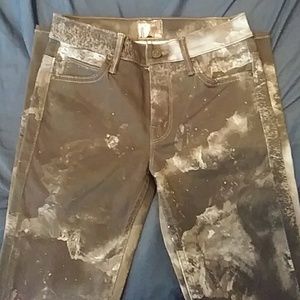 Galaxy style skinny jeans
